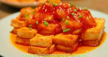 CÁCH LÀM ĐẬU HỦ SỐT CÀ CHUA NGON CHO BỮA CƠM CHAY CÁCH LÀM ĐẬU HỦ SỐT CÀ CHUA NGON CHO BỮA CƠM CHAY 4
