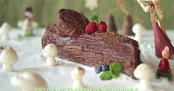 Cách làm bánh khúc cây giáng sinh opera yule log ngon đẹp mắt mang lại cảm giác ấm áp may mắn nhiều sức khỏe cho năm mới Cách làm bánh khúc cây giáng sinh opera yule log ngon đẹp mắt mang lại cảm giác ấm áp may mắn nhiều sức khỏe cho năm mới 13