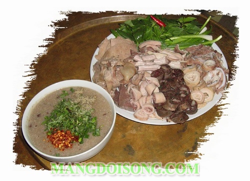 Cách nấu cháo lòng heo ngon để bán theo cách truyền thống của người Hà Nội 7