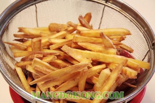 CÁCH CHIÊN KHOAI LANG NGON GIÒN TẠI NHÀ 3