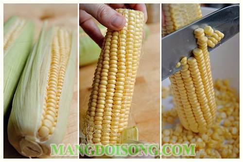 Cách làm bánh bắp chiên thơm ngon giòn tan rôm rã cùng bạn bè 1