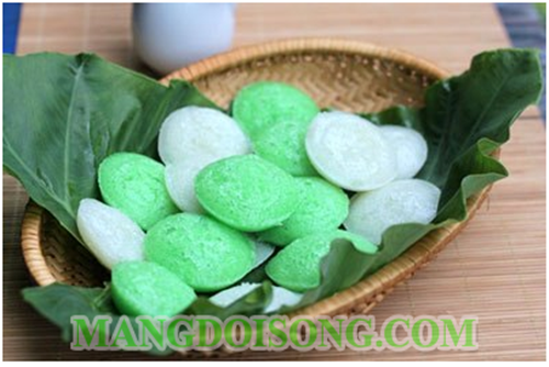 CÁCH LÀM BÁNH BÒ NƯỚC CỐT DỪA HƯƠNG LÁ DỨA THƠM NGON 4