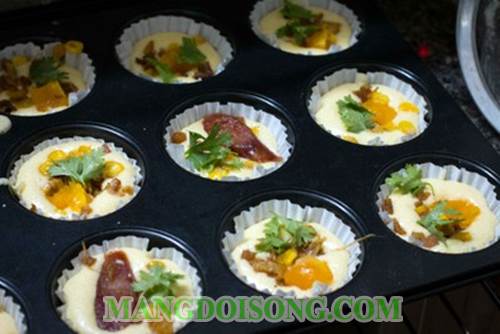 Cách làm bánh bông lan mặn ngon tiện lợi cho bữa sáng 3