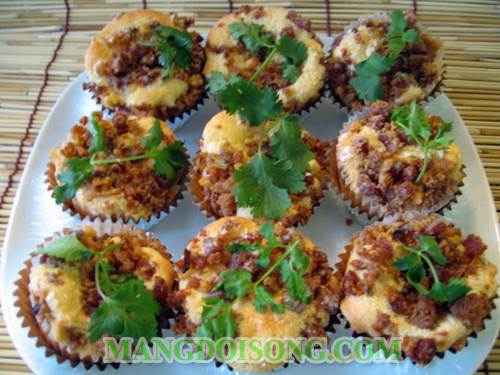 Cách làm bánh bông lan mặn ngon tiện lợi cho bữa sáng 4