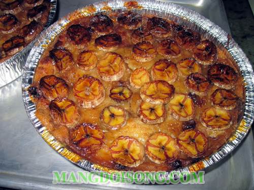 Cách làm bánh chuối nướng thơm ngon xốp ngọt ăn mê say 3