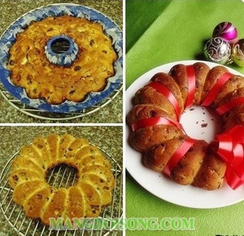 CÁCH LÀM BÁNH OPERA ( FRUITCAKE ) TRUYỀN THỐNG ĐÓN NOEL VÀ NĂM MỚI 4