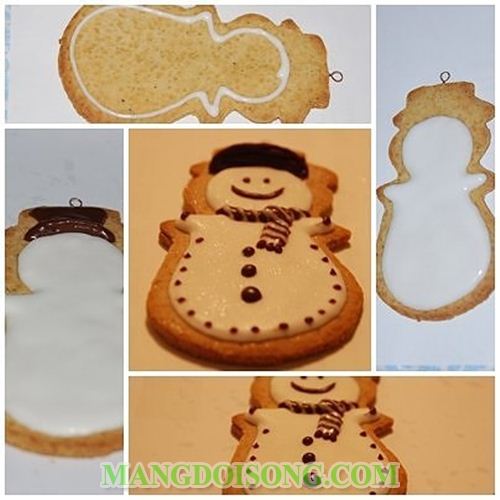 CÁCH LÀM BÁNH QUY GỪNG ĐẸP TẶNG CHO NGƯỜI YÊU MỪNG NGÀY LỄ NOEL 7