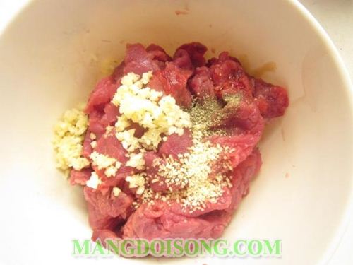 CÁCH LÀM BÒ TÁI ME NGON ĐẶC SẢN TÂY NGUYÊN 2