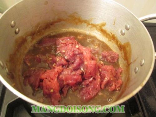 CÁCH LÀM BÒ TÁI ME NGON ĐẶC SẢN TÂY NGUYÊN 4
