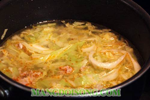 Cách nấu canh chua bắp cải ngon mát cho bữa ăn hàng ngày 4