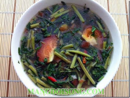 Cách nấu canh chua rau nhút thơm ngon cho ngày hè 4