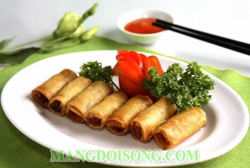 Cách làm chả giò chay khoai môn ngon bổ rẻ