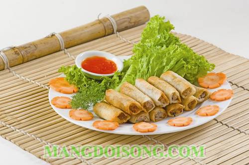 CÁCH LÀM CHẢ GIÒ MỰC THƠM NGON GIÒN GIÒN CÒN LẠ MIỆNG NỮA 1