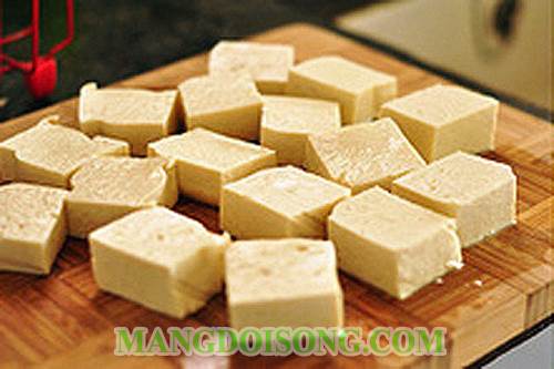 CÁCH LÀM CHAO ĐẬU HỦ THƠM NGON TẠI NHÀ KHÔNG CẦN ĐI MUA Ở TIỆM 3