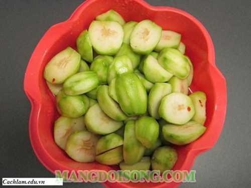 CÁCH LÀM CÓC MUỐI CHUA NGỌT KHAI VỊ CHO BỮA TIỆC RƯỢU 2