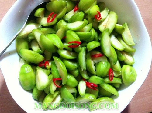 CÁCH LÀM CÓC MUỐI CHUA NGỌT KHAI VỊ CHO BỮA TIỆC RƯỢU 3