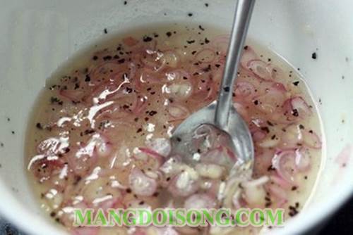 Cách làm dầu giấm ngon cho các món nướng món trộn 2