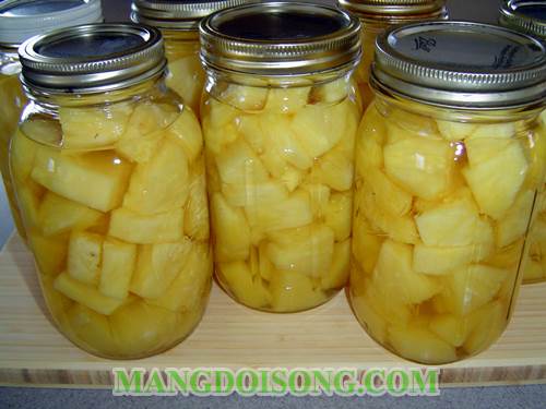 Cách làm dứa nước đường thơm ngon bảo quản được lâu 3