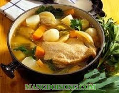Cách làm gà nấu sữa ngon cho mọi người tẩm bổ 3
