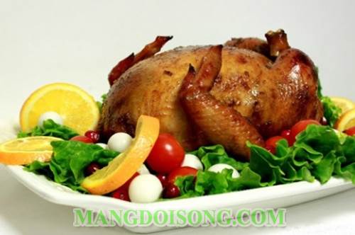 Cách làm gà nhồi xôi ngon đẹp mắt để thắp hương 3