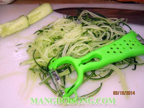Cách làm gỏi sứa chay theo phong cách ẩm thực phương đông 2