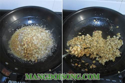 CÁCH LÀM KẸO LẠC GIÒN TAN MỌI NGƯỜI ĐỀU THÍCH 5