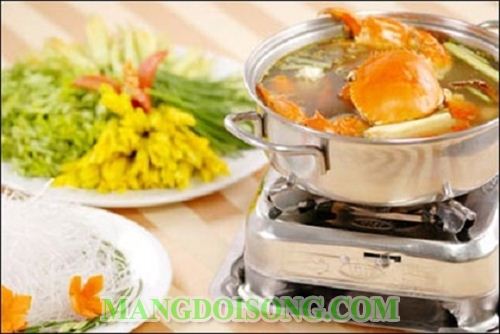 CÁCH LÀM LẨU CUA BIỂN NGON MIỄN CHÊ 4