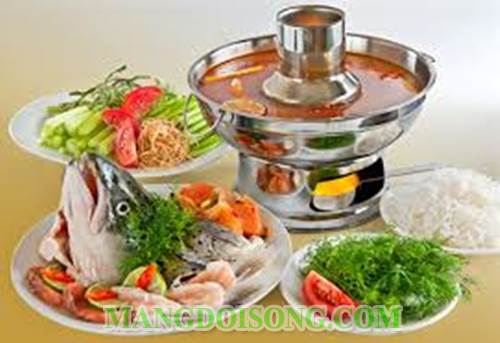 Cách nấu lẩu đầu cá hồi chua ngọt ngon mát cho ngày hè oi bức 4