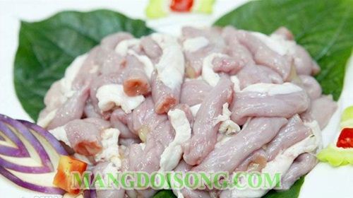 CÁCH LÀM LÒNG NON XÀO DƯA CHUA NGON BỔ RẺ 1