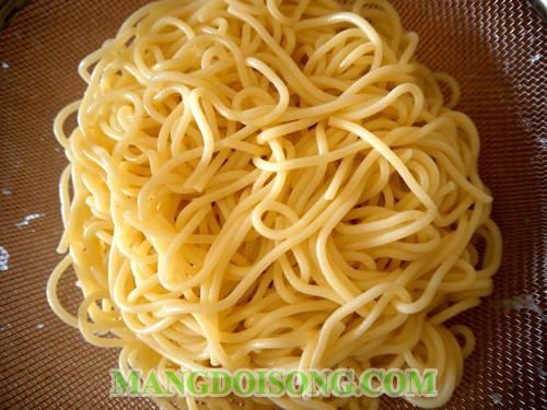 CÁCH LÀM MÌ SPAGHETTY NGON CHO NGƯỜI ĂN CHAY 2