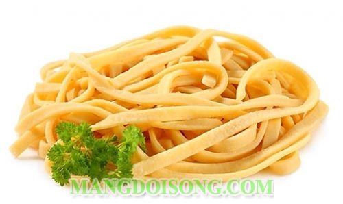 CÁCH LÀM MÓN CHAY MÌ QUẢNG XÀO NẤM KIM CHÂM NGON 1