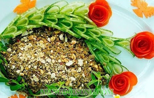 CÁCH LÀM MÓN DÔNG XÀO XẢ ỚT NGON TUYỆT CÚ MÈO 4