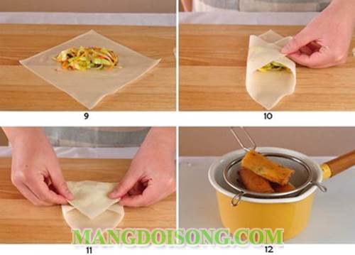 CÁCH LÀM MÓN NEM CHAY ĐƠN GIẢN CHO NGÀY RẰM THÊM HẤP DẪN 4