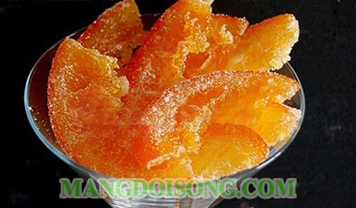 CÁCH LÀM MỨT CAM NGON ĐẸP MẮT ĐỂ ĐÓN TẾT 4