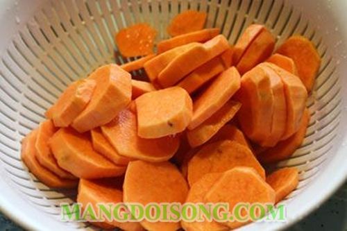 CÁCH LÀM MỨT KHOAI LANG NHANH NGON TỐT CHO SỨC KHỎE VÀO NGÀY TẾT 2