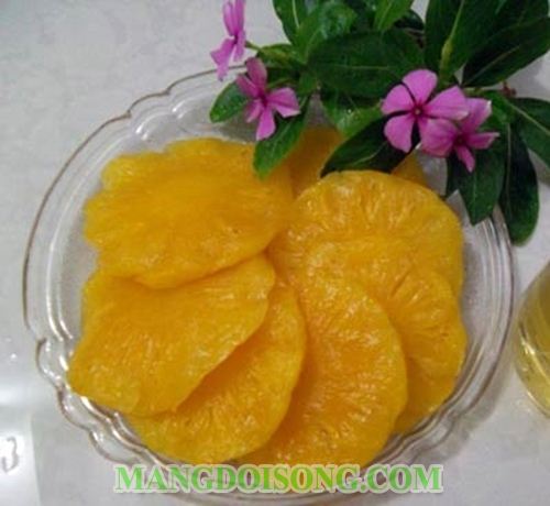 CÁCH LÀM MỨT THƠM VÀNG GIÒN LẠ MÀ NGON 4