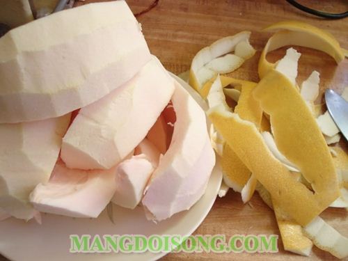 CÁCH LÀM MỨT VỎ BƯỞI ĐỘC ĐÁO CHO NGÀY TẾT THÊM THÚ VỊ 1