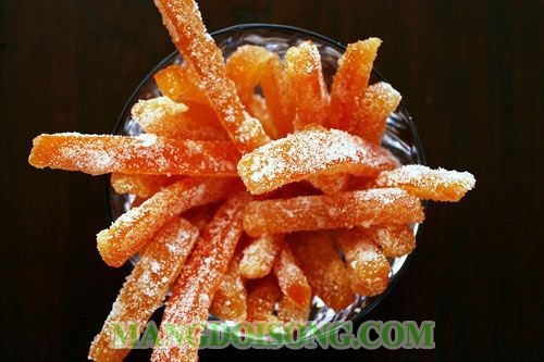 CÁCH LÀM MỨT VỎ BƯỞI ĐỘC ĐÁO CHO NGÀY TẾT THÊM THÚ VỊ 4