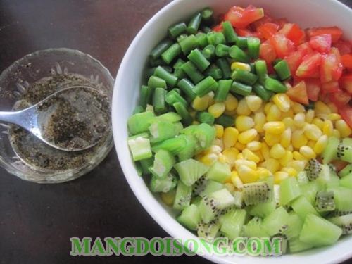 CÁCH LÀM SALADE TRÁI CÂY NGON NGỌT BỔ SUNG VITAMIN CHO CƠ THỂ 3