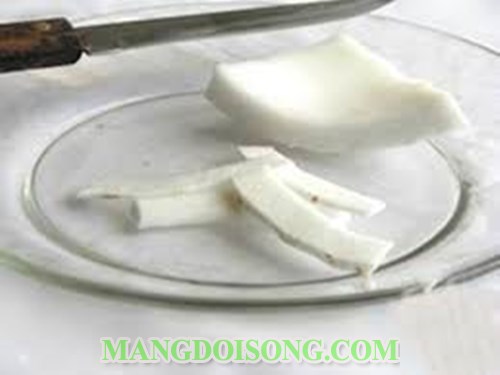 CÁCH LÀM SƯỜN XÀO CHUA NGỌT CHAY TỪ MĂNG KHÔ NGON TUYỆT 2