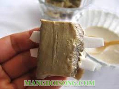 CÁCH LÀM SƯỜN XÀO CHUA NGỌT CHAY TỪ MĂNG KHÔ NGON TUYỆT 5
