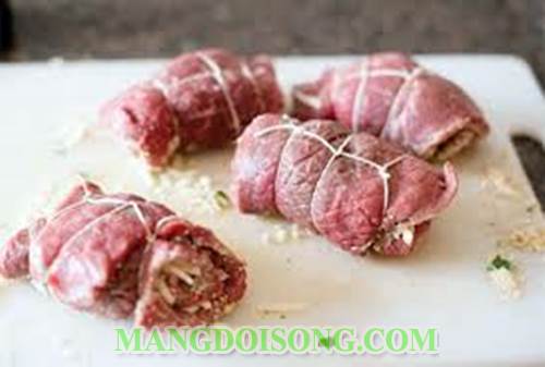 Cách làm thịt bò cuốn nhân (veau roule) ngon nổi tiếng nước pháp 2