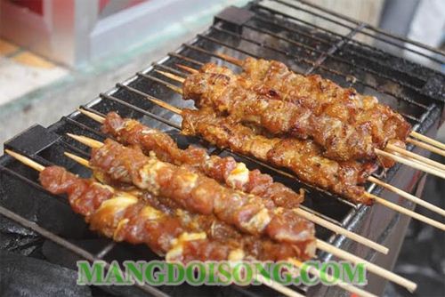 CÁCH LÀM THỊT THĂN HEO NƯỚNG XA TẾ NGON THƠM HẤP DẪN 4