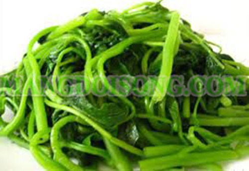 CÁCH LUỘC RAU MUỐNG XANH GIÒN ĐẸP MẮT Y CHANG NHÀ HÀNG