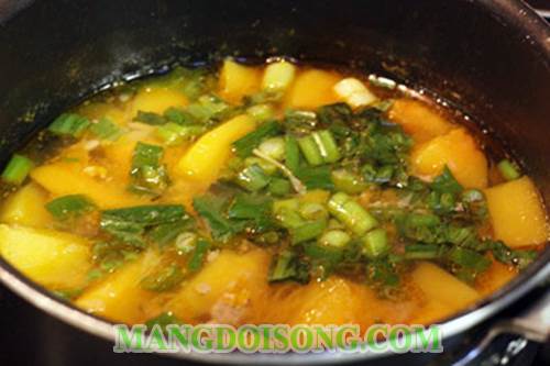 Cách nấu canh bí đỏ hầm dừa món ngon cho ngày đầu năm thêm may mắn 3