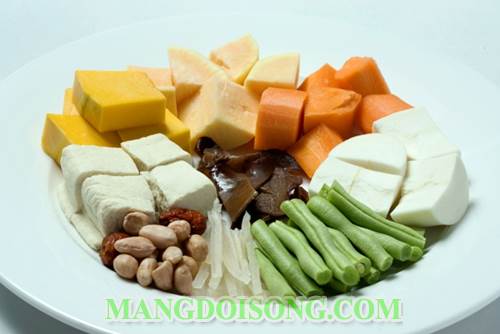 Cách nấu canh kiểm món chay ngon cho ngày rằm thanh tịnh 2