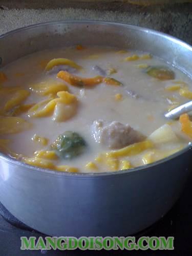 Cách nấu canh kiểm món chay ngon cho ngày rằm thanh tịnh 3