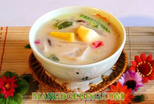 Cách nấu chè bà ba ngon mát cho ngày rằm thanh tịnh 4