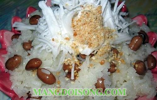 Cách nấu xôi đậu phộng dẻo ngon bảo quản được lâu 4