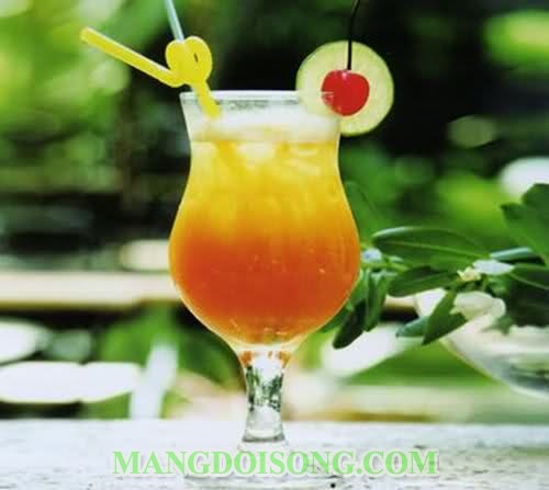CÁCH PHA CHẾ NƯỚC CAM CHANH DÂY BẠC HÀ THƠM MÁT TẠI NHÀ 4